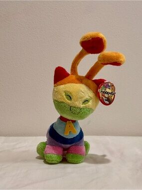 Neopets | Rainbow Aisha Plushie — Vintage 2005